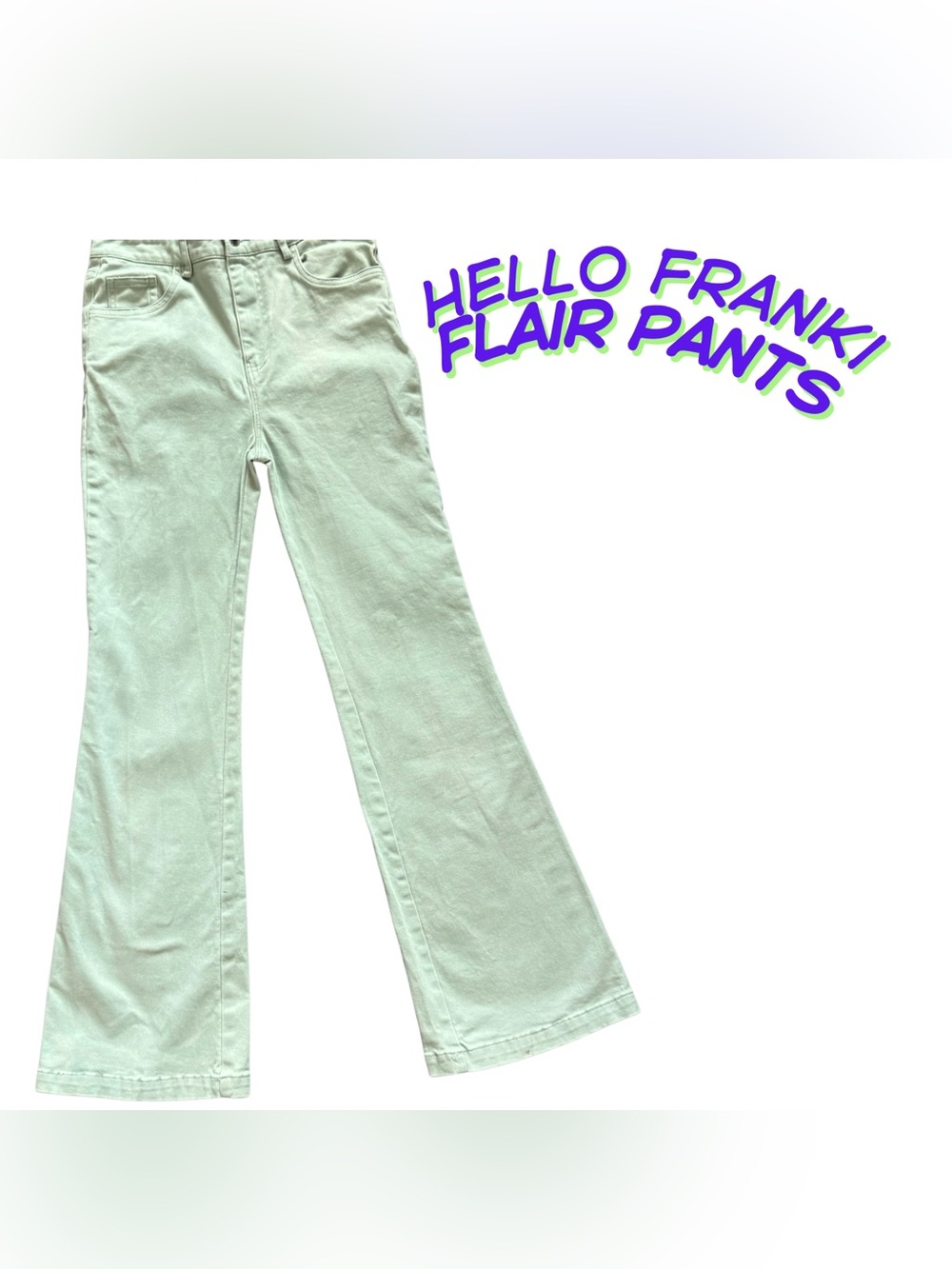 Francesca's Collections Cream Kids Jeans